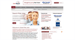 Desktop Screenshot of globalriskjobs.com